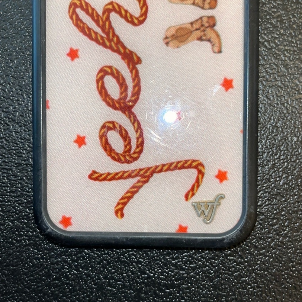 Wildflower Yeehaw iPhone 11 case. Used. Good condition. - Picture 2 of 3